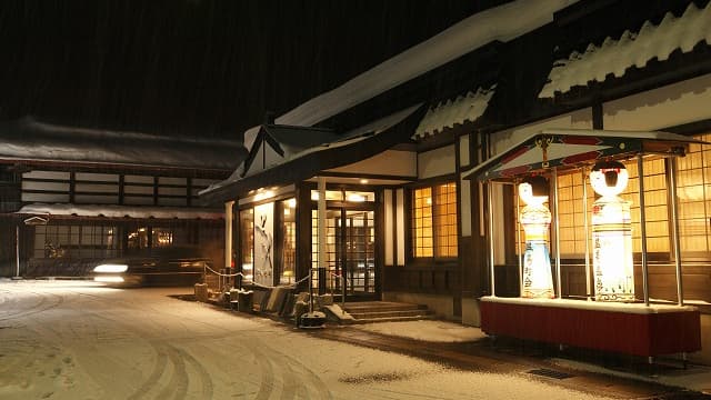 青森県黒石市の黒石温泉郷