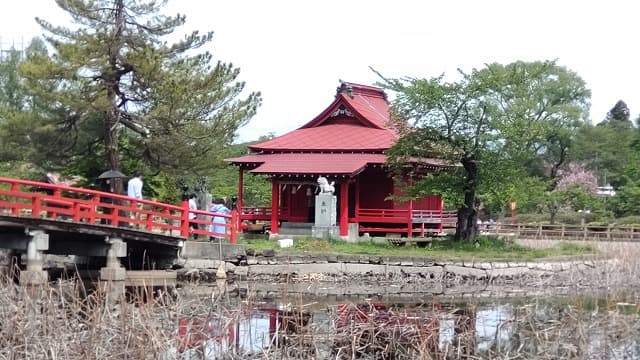 青森県平川市の猿賀神社