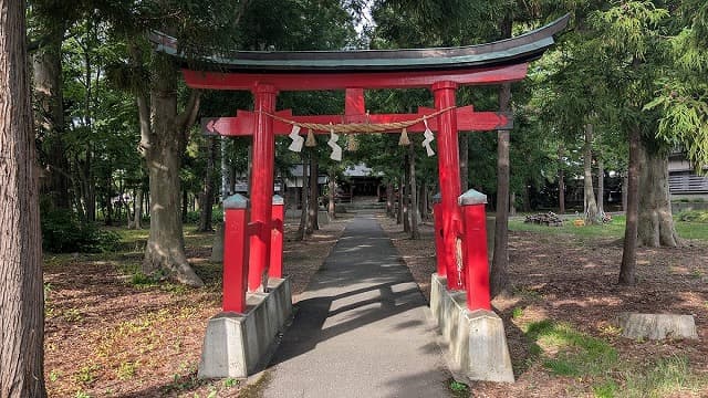 青森県南津軽郡の藤崎八幡宮