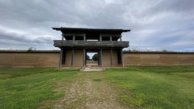 岩手県盛岡市の志波城跡