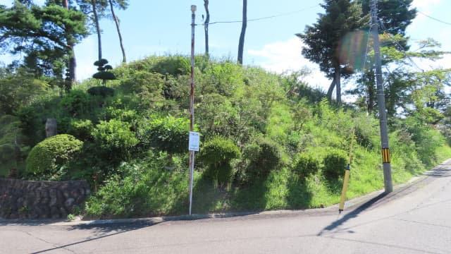 宮城県名取市の飯野坂古墳群（山居古墳）