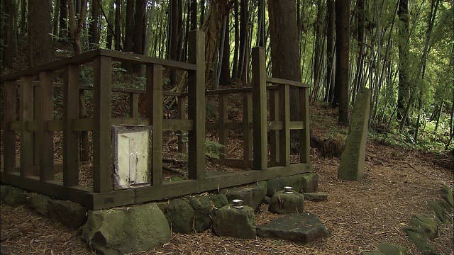 宮城県名取市の中将藤原朝臣実方の墓