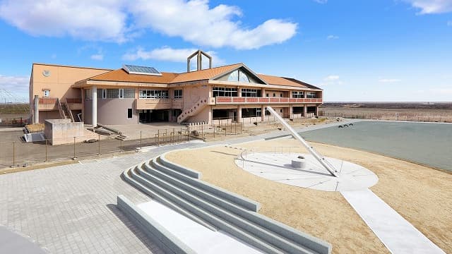 宮城県亘理郡の中浜小学校