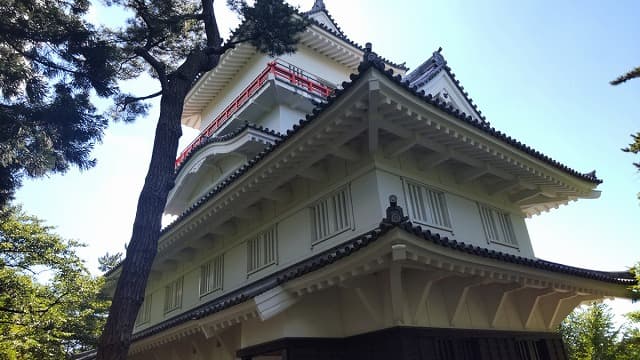 秋田県秋田市の久保田城跡