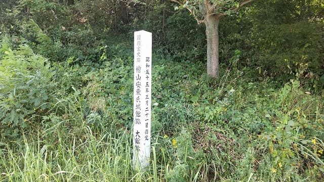 秋田県能代市の檜山安東氏城館跡（大館跡）