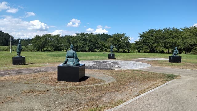 秋田県横手市の平安の風わたる公園