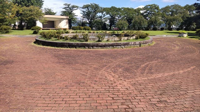 秋田県大館市の桂城公園