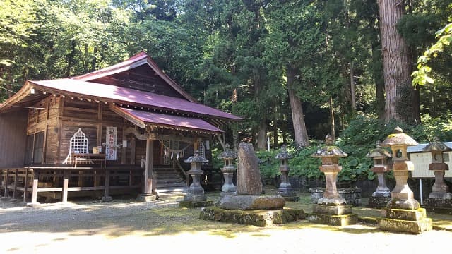 秋田県鹿角市の天照皇御祖神社
