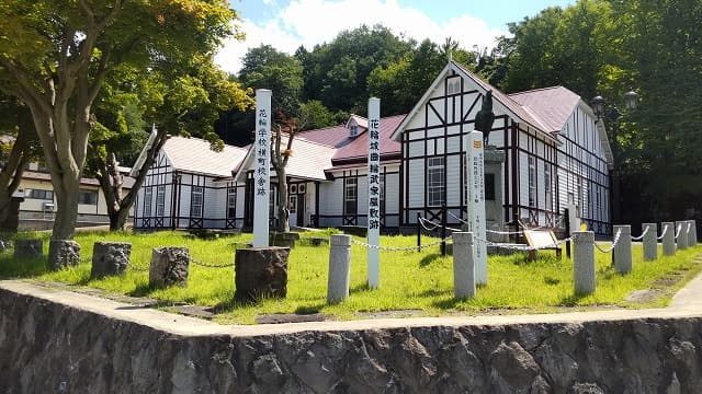 秋田県鹿角市の旧鹿角郡公会堂