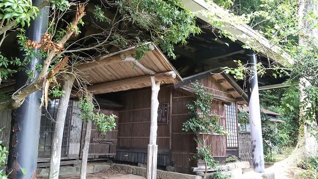 秋田県潟上市の石川理紀之助遺跡尚庵