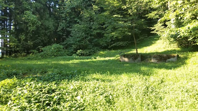 秋田県仙北市の白岩焼窯跡