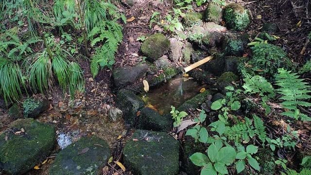 秋田県仙北郡の黄金清水