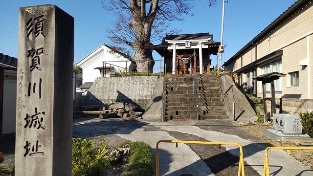 福島県須賀川市の須賀川城