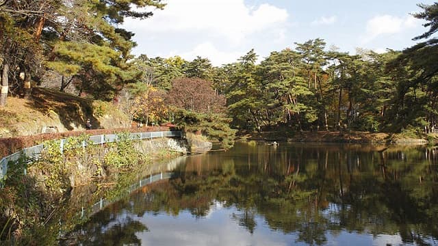福島県須賀川市の翠ヶ丘公園