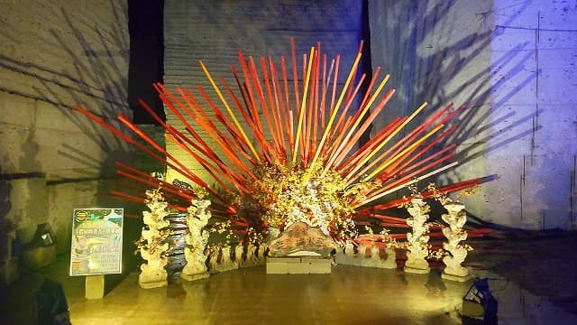 栃木県宇都宮市の地下採掘場跡