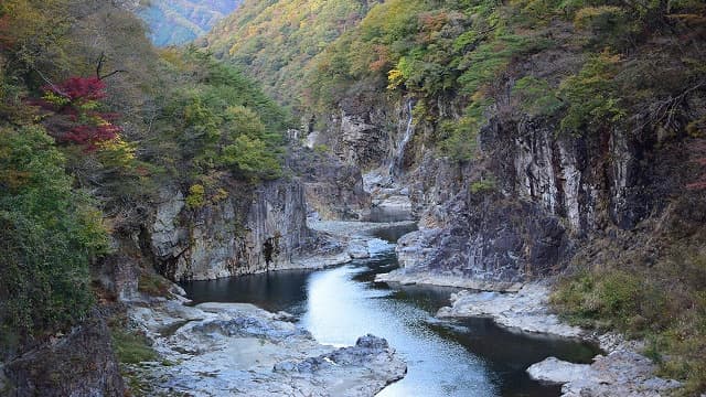 栃木県日光市の龍王峡