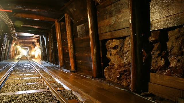 栃木県日光市の足尾銅山跡（通洞坑）