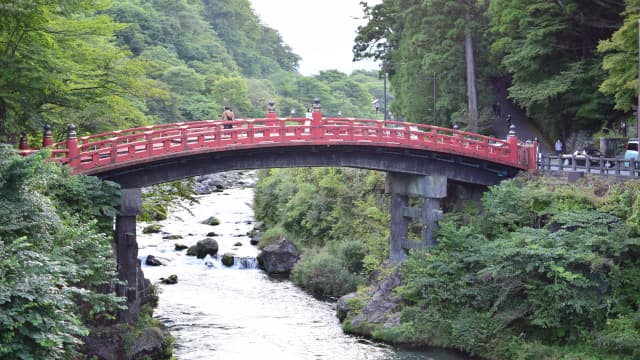 栃木県日光市の神橋