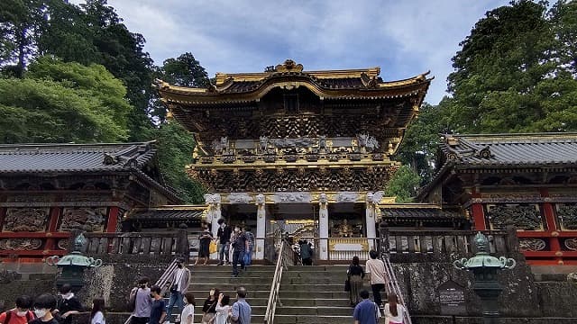 栃木県日光市の日光東照宮（陽明門）
