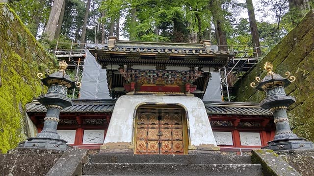 栃木県日光市の大猷院皇嘉門