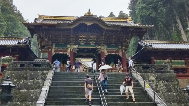 栃木県日光市の大猷院夜叉門