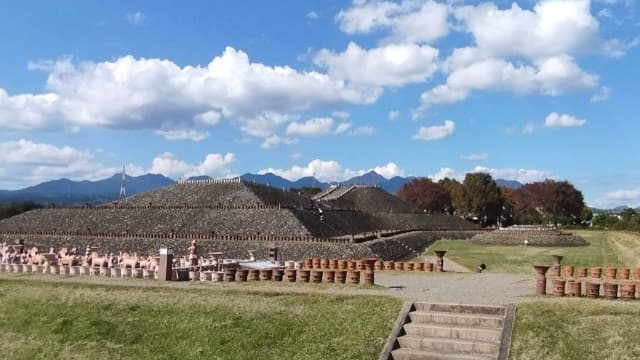 群馬県高崎市の保渡田古墳群