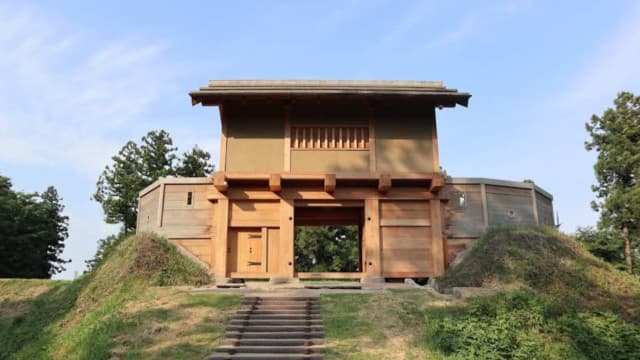 群馬県高崎市の箕輪城跡