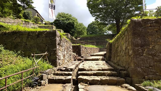 群馬県太田市の金山城跡