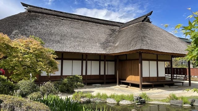 群馬県甘楽郡の旧小幡藩武家屋敷松浦氏屋敷