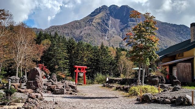 群馬県利根郡の日光白根山ロープウェイ山頂駅