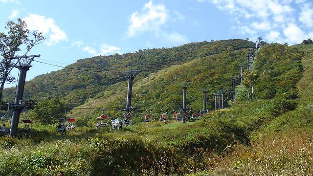 群馬県利根郡の谷川岳ロープウェイ
