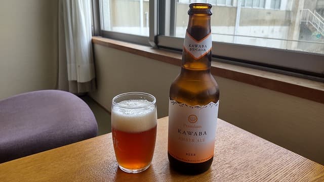 KAWABAビール(AMBER ALE)