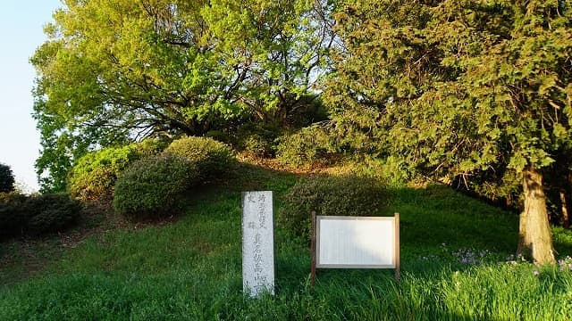 埼玉県行田市の真名板高山古墳