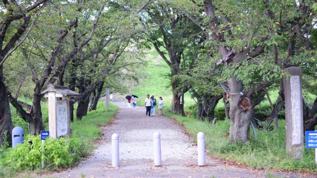埼玉県行田市の石田堤
