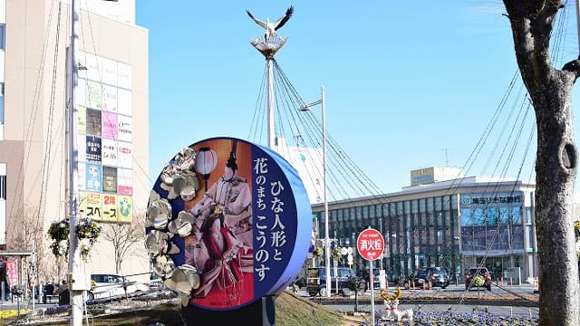 埼玉県鴻巣市の鴻巣駅前