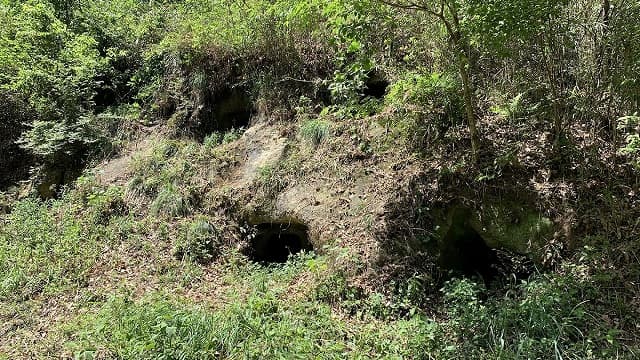 埼玉県比企郡の黒岩横穴墓群