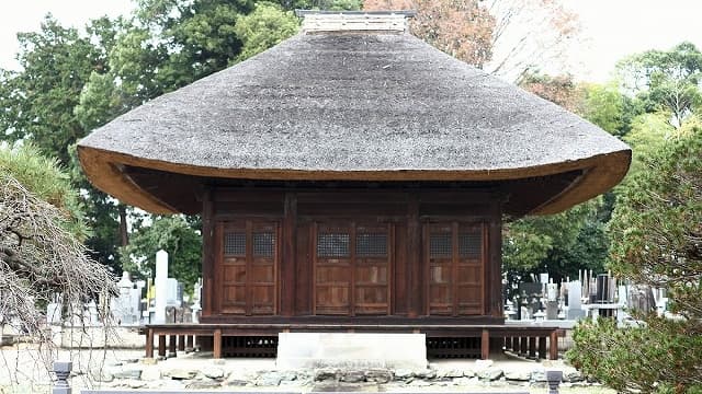 埼玉県比企郡の広徳寺大御堂
