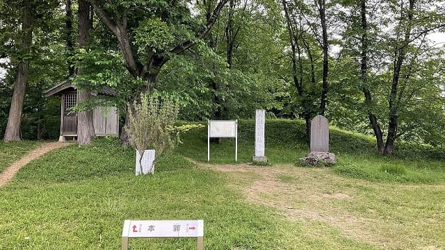 埼玉県比企郡の比企城館跡群（杉山城跡）