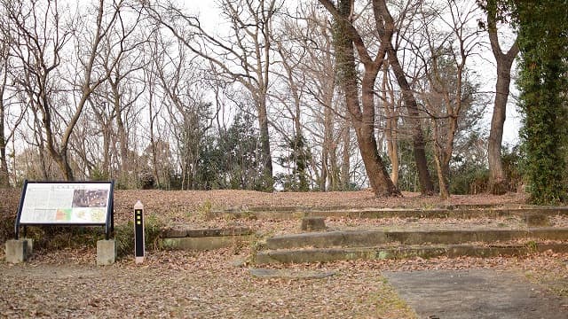 埼玉県比企郡の比企城館跡群（松山城跡）