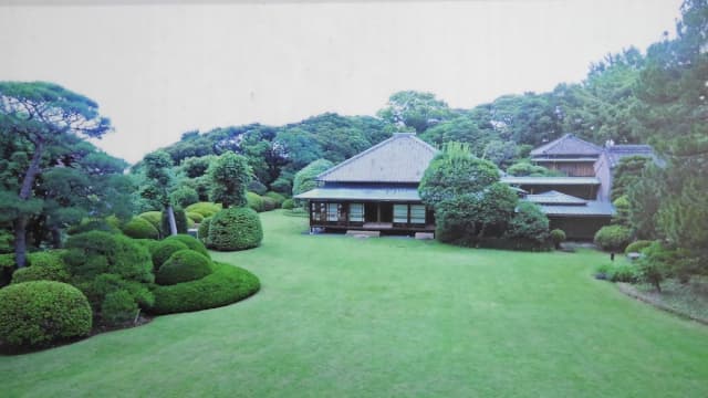 千葉県松戸市の旧徳川昭武庭園（戸定邸庭園）