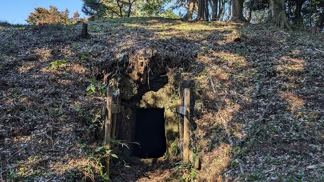 千葉県成田市の上福田岩屋古墳
