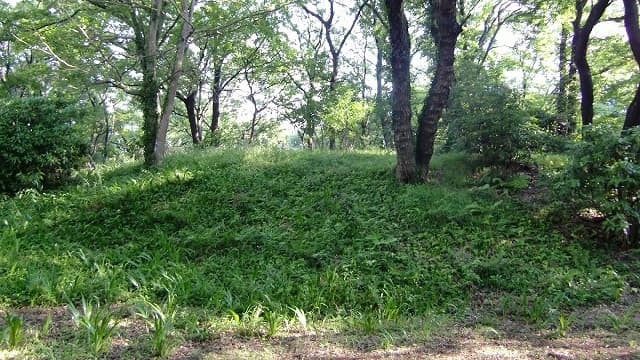 千葉県君津市の道祖神裏古墳