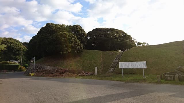 千葉県富津市の弁天山古墳