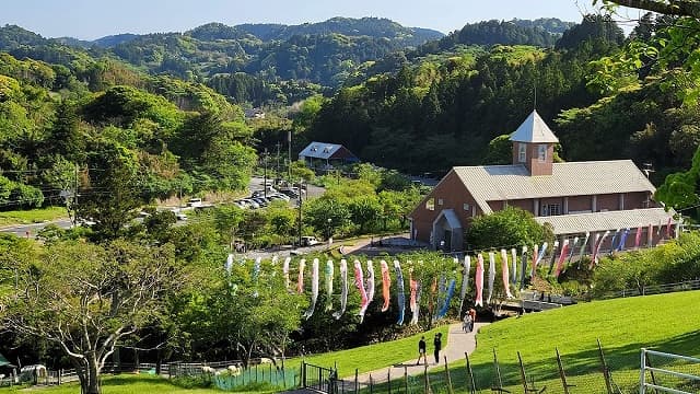 千葉県南房総市の日本酪農発祥地