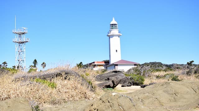 千葉県南房総市の野島埼灯台