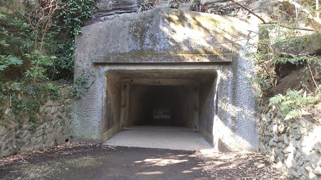 千葉県南房総市の要塞跡地