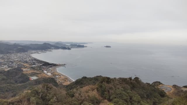 千葉県安房郡の鋸南町街