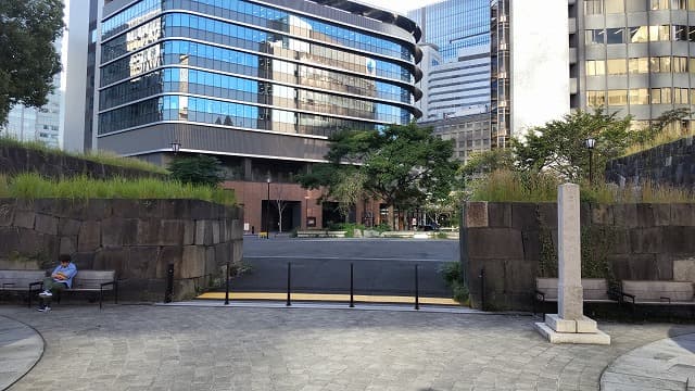 東京都千代田区の常盤橋門跡