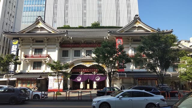 東京都中央区の歌舞伎座
