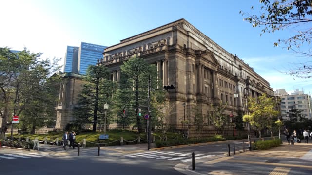 東京都中央区の日本銀行本店